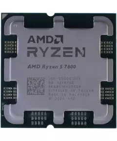 Купить Процессор AMD Ryzen 5 7600 3.8/5.1GHz/32MB/65W/Socket AM5 [100-000001015] в компании Зеон