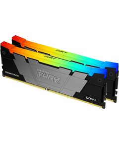 Купить Память оперативная Kingston Fury Renegade RGB 64GB Kit 2*32Gb PC4-28800 DDR4 CL18 DIMM [KF436C18RB2AK2/64], изображение 2 в компании Зеон