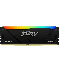 Купить Память оперативная Kingston Fury Beast RGB 8Gb PC4-28800 DDR4 CL17 DIMM [KF436C17BB2A/8] в компании Зеон