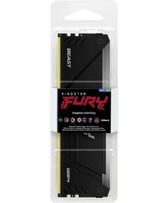 Купить Память оперативная Kingston Fury Beast RGB 8Gb PC4-28800 DDR4 CL17 DIMM [KF436C17BB2A/8], изображение 3 в компании Зеон