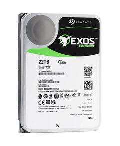 Купить Жесткий диск Seagate 22Tb Exos X22 SATA3 7200 512Mb (замена WUH722222ALE6L4, WD221KRYZ) [ST22000NM001E] в компании Зеон