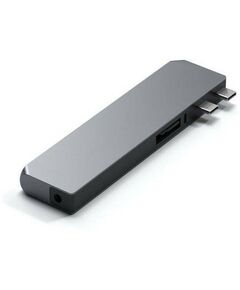 USB концентраторы (USB hub): Хаб Satechi Pro Hub Max цвет серый космос [ST-UCPHMXM] фотографии