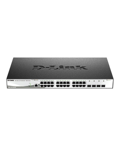 Купить Коммутатор D-link DGS-1210-28X/ME/B1B Managed L2 Metro Ethernet Switch 24x1000Base-T, 4x10GBase-X SFP+, Surge 6KV, CLI, RJ45 Console, RPS, изображение 2 в компании Зеон