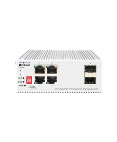 Купить Коммутатор ORIGO OI3106/A1A Managed L2 Industrial Fast Ring Switch 4x1000Base-T, 2x1000Base-X SFP, Surge 4KV, -40 to 75°C в компании Зеон