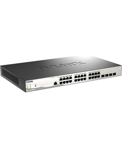 Купить Коммутатор D-link DGS-1210-28MP/ME/B2A Managed L2 Metro Ethernet Switch 24x1000Base-T PoE, 4x1000Base-X SFP, PoE Budget 370W, Surge 6KV, CLI, RJ45 Console, Dying Gasp в компании Зеон