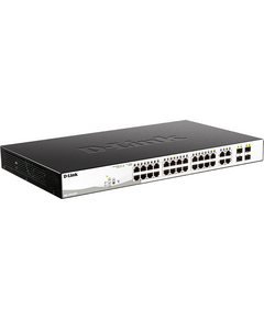 Купить Коммутатор D-link DGS-1210-28P/F5A L2 PoE-коммутатор, 24x1000Base-T, 4хCombo 1000Base-T/SFP, изображение 2 в компании Зеон