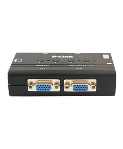 Купить Коммутатор D-link DKVM-4K/B3A 4-port KVM Switch, VGA+PS/2 ports в компании Зеон