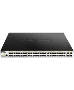 Купить Коммутатор D-link DGS-1210-52MP/ME/B2A Managed L2 Metro Ethernet Switch 48x1000Base-T PoE, 4x1000Base-X SFP, PoE Budget 370W, Surge 6KV, CLI, RJ45 Console, Dying Gasp в компании Зеон