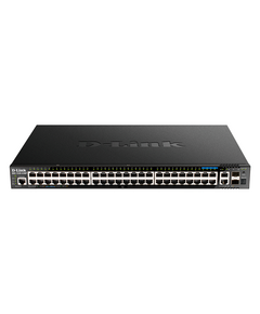 Купить Коммутатор D-link DGS-1520-52MP/A1A Managed L3 Stackable Switch 44x1000Base-T PoE, 4x2.5GBase-T PoE, 2x10GBase-T, 2x10GBase-X SFP+, PoE Budget 370W (740W with DPS-700), CLI, RJ45 Console, RPS, изображение 2 в компании Зеон