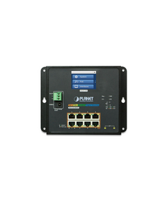 Купить Коммутатор Planet WGS-5225-8P2SV IP30, IPv6/IPv4, L2+ 8-Port 10/100/1000T 802.3at PoE + 2-Port 1G/2.5G SFP Wall-mount Managed, LCD touch screen, изображение 2 в компании Зеон