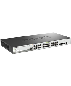 Купить Коммутатор D-link DGS-1210-28P/ME/B2A Managed L2 Metro Ethernet Switch 24x1000Base-T PoE, 4x1000Base-X SFP, PoE Budget 193W, Surge 6KV, CLI, RJ45 Console, Dying Gasp в компании Зеон