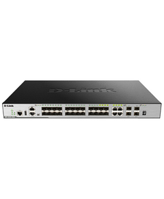 Купить Коммутатор D-link DGS-3630-28SC/A2ASI Managed L3 Stackable Switch 20x1000Base-X SFP, 4x10GBase-X SFP+, 4xCombo 1000Base-T/SFP, Surge 6KV, CLI, 1000Base-T Management, RJ45 Console, mini-USB Console, USB в компании Зеон