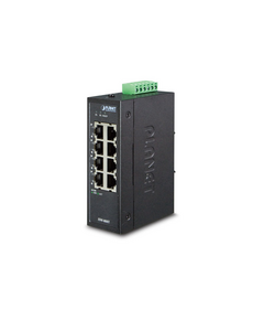 Купить Коммутатор для монтажа в DIN рейку Planet ISW-800T IP30 Compact size 8-Port 10/100TX (-40~75 degrees C) в компании Зеон