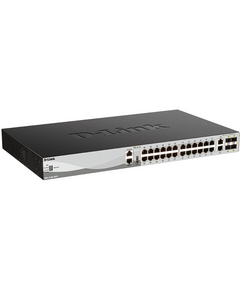 Купить Коммутатор D-link DGS-3130-30TS/B1A Managed L3 Stackable Switch 24x1000Base-T, 2x10GBase-T, 4x10GBase-X SFP+, Surge 6KV, CLI, 1000Base-T Management, RJ45 Console, USB, RPS, Dying Gasp, изображение 2 в компании Зеон