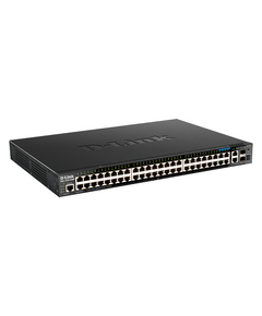 Купить Коммутатор D-link DGS-1520-52MP/A1A Managed L3 Stackable Switch 44x1000Base-T PoE, 4x2.5GBase-T PoE, 2x10GBase-T, 2x10GBase-X SFP+, PoE Budget 370W (740W with DPS-700), CLI, RJ45 Console, RPS в компании Зеон