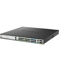 Купить Коммутатор управляемый D-link DMS-3130-30PS/A1A L3 PoE-коммутатор, стек, 16x2.5GBase-T, 8x5GBase-T, 2x10GBase-T, 4x25GBase-X SFP28, изображение 3 в компании Зеон