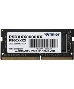 Купить Модуль памяти Patriot Signature Line 8Gb DDR4 SODIMM  CL22 [PSD48G320081S] в компании Зеон