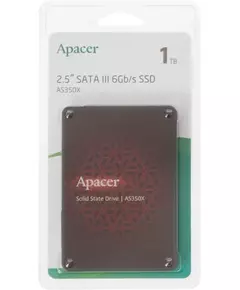 Купить SSD-накопитель Apacer 1Tb SATA-III 2.5" [AP1TBAS350XR-1], изображение 4 в компании Зеон