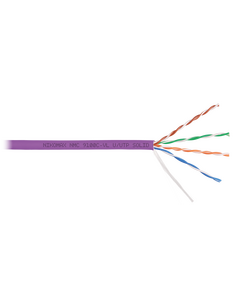 Купить Кабель Nikomax NMC 9100C-OR U/UTP 4 пары, Кат.5e (Класс D), тест по ISO/IEC, 100МГц, одножильный, BC (чистая медь), 24AWG (0,52мм), полимерный материал нг(А)-HF, внутренний, оранжевый, 305м, изображение 3 в компании Зеон