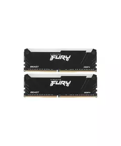 Купить Память оперативная Kingston FURY Beast RGB 64Gb Kit 2*32Gb DDR4 CL18 DIMM [KF436C18BB2AK2/64] в компании Зеон