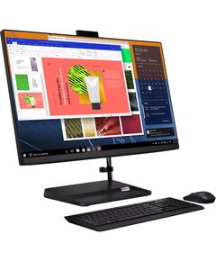 Купить Моноблок Lenovo IdeaCentre AIO 3 27ALC6 Ryzen 7 7730U(2Ghz)/16Gb/512Gb SSD/no DVD/Int/Cam/BT/WiFi/27" 1920x1080 IPS/black/noOS/RU kbd + mouse USB [F0FY00M5RK], изображение 2 в компании Зеон