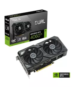 Купить Видеокарта Asus DUAL-RTX4060TI-O8G-SSD [90YV0JS0-M0NA00], изображение 2 в компании Зеон