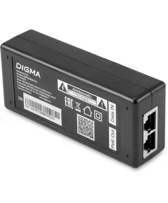 Купить Инжектор PoE Digma DNP30W48GTAP 10/100/1000BASE-T, 30Вт, 100-240В(АС), изображение 15 в компании Зеон