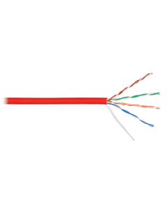 Купить Кабель Nikolan NKL 9100C-RD U/UTP 4 пары, Кат.5e (Класс D), тест по ISO/IEC, 100МГц, одножильный, BC (чистая медь), 24AWG (0,511мм), внутренний, LSZH нг(А)-HFLTx, красный, 305м в компании Зеон