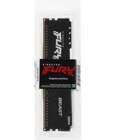 Купить Модуль памяти Kingston Fury Beast Black 32GB DDR4, 2666MHz, PC4-21300, CL16, DIMM, RTL, Gaming [KF426C16BB/32], изображение 2 в компании Зеон