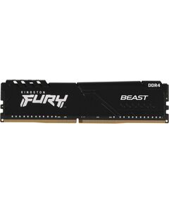 Купить Модуль памяти Kingston Fury Beast Black 32GB DDR4, 2666MHz, PC4-21300, CL16, DIMM, RTL, Gaming [KF426C16BB/32], изображение 7 в компании Зеон