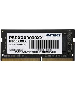 Купить Модуль памяти Patriot Signature 16GB DDR4 2666MHz SO-DIMM  RTL CL19 [PSD416G266681S] в компании Зеон