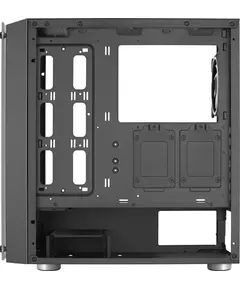 Купить Корпус AeroCool Skribble-G-BK-v1 черный MidiTower без БП, ATX, 2x120mm, 2xUSB3.0, bott PSU [4711099472888], изображение 4 в компании Зеон