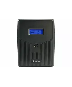 Купить ИБП Бастион SKAT-UPS 1500/900 линейно-интерактивный, 1500VA, 900W, 2xEURO, 2xC13, RJ-11, USB, черный, изображение 3 в компании Зеон