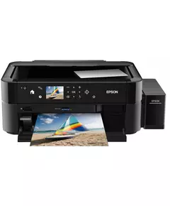 Купить Многофункциональное устройство Epson L850 A4, струйное МФУ, 37 стр/мин, 5760 optimized dpi, 6 красок, USB2.0, печать на CD/DVD [C11CE31404 / C11CE31402 / C11CE31505], изображение 2 в компании Зеон