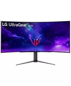 Купить Монитор LG 45GR95QE-B.ARUZ UltraGear 44.5", OLED, LED, 21:9, HDMI, матовая, 3440x1440, DP, USB, черный, 10.9кг в компании Зеон