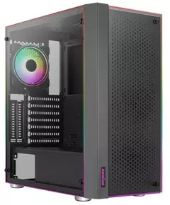 Купить Корпус AeroCool Skribble-G-BK-v1 черный MidiTower без БП, ATX, 2x120mm, 2xUSB3.0, bott PSU [4711099472888] в компании Зеон