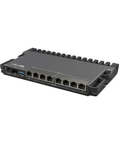 Купить Маршрутизатор Mikrotik RB5009UPr+S+IN CPU ARM64, 4 ядра 350-1400MHZ, 1GB RAM, 7*1Gbit RJ45, 1*2.5gbit RJ45, PoE out 1-7port в компании Зеон