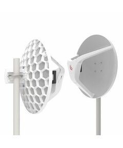 Купить Точка доступа Wi-Fi Mikrotik RBLHGG-60adkit пара сконфигурированных устройств LHGG-60ad, 60Ггц, до 1500м, 1Гбит в компании Зеон