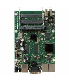 Купить Маршрутизатор Mikrotik RB435G без корпуса RouterBOARD 435G with 680MHz Atheros CPU, 256MB RAM, 3 Gigabit LAN, 5 miniPCI, RouterOS L5, 2 USB ports в компании Зеон