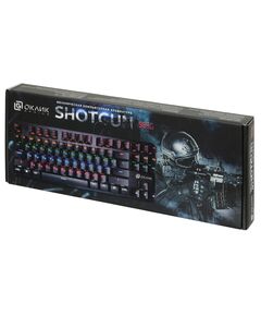 Купить Клавиатура Oklick 969G SHOTGUN Механическая, черный, USB, Multimedia for gamer, LED [1176616], изображение 29 в компании Зеон