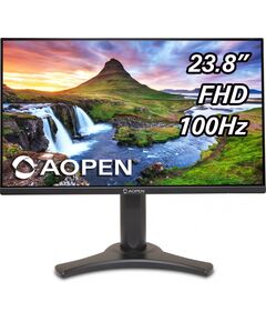 Купить Монитор AOpen 24CL2YEbmirx 23.8", IPS, LED, 16:9, HDMI, матовая, 1920x1080, VGA, черный, 2.3кг [UM.QC2EE.E01], изображение 2 в компании Зеон