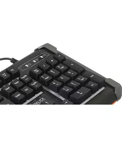 Купить Клавиатура Oklick 710G BLACK DEATH Черный/серый, USB, Multimedia for gamer, LED [476393], изображение 4 в компании Зеон