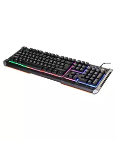 Купить Клавиатура Oklick 710G BLACK DEATH Черный/серый, USB, Multimedia for gamer, LED [476393], изображение 11 в компании Зеон