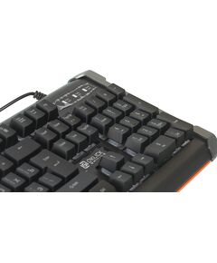 Купить Клавиатура Oklick 717G BLACK DEATH Черный/серый, USB, Multimedia for gamer, LED [476395], изображение 23 в компании Зеон