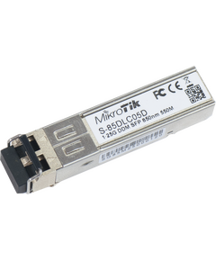 Купить Трансивер Mikrotik S-85DLC05D SFP 1.25Гбит/с Tx:850нм в компании Зеон