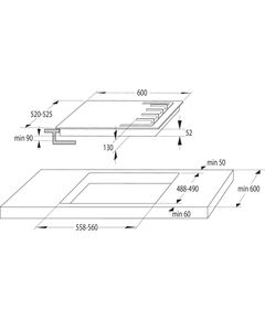 Купить Газовая варочная поверхность Gorenje GE690X, изображение 4 в компании Зеон