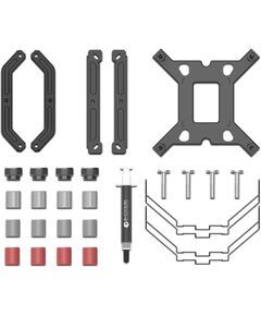 Купить Охладитель ID-Cooling ID-CPU-SE-224-XTS-ARGB 4пин, 115x/1200/1700/AM4/AM5, 28.9дБ, 600-1500об/мин, Al+тепл.трубки, изображение 20 в компании Зеон