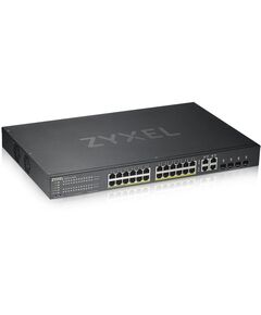 Купить Коммутатор ZyXEL GS192024HPV2-EU0101F Hybrid Smart switch PoE+ Nebula Flex, 24xGE PoE+, 4xCombo (SFP/RJ-45), budget PoE 375W, Standalone / cloud management, изображение 4 в компании Зеон