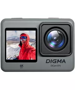 Купить Экшн-камера Digma DiCam 870 [DC870], изображение 10 в компании Зеон