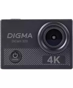 Купить Экшн-камера Digma DiCam 320 черный [DC320], изображение 3 в компании Зеон